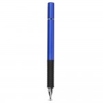 Стилус универсальный Goojodoq 2 в 1 Capacitive TPU Grip Blue