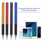 Стилус универсальный Goojodoq 2 в 1 Capacitive TPU Grip Red