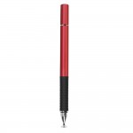 Стилус универсальный Goojodoq 2 в 1 Capacitive TPU Grip Red