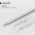 Чехол TPU Goojodoq для наконечника стилуса Apple Pencil (1-2 поколение) (8шт) White
