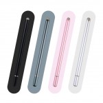 Стилус универсальный Goojodoq 2 в 1 Capacitive Fiber Mini Metal Silver