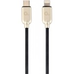 Кабель Lightning-Type-C Cablexpert 1m PD 18W Black/Gold (CC-USB2PD18-CM8PM-1M)
