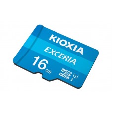 Карта памяти MicroSDHC 16GB UHS-I Class 10 Kioxia Exceria R100MB/s + SD-адаптер (LMEX1L016GG2)