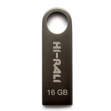 Флешка USB 16GB Hi-Rali Shuttle Series Black (HI-16GBSHBK)