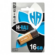 Флешка USB 16GB Hi-Rali Stark Series Gold (HI-16GBSTGD)