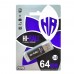 Флешка USB 3.0 64GB Hi-Rali Rocket Series Black (HI-64GB3VCBK)