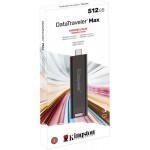 Флешка USB 3.2 512GB Kingston DataTraveler Max Black (DTMAX/512GB)