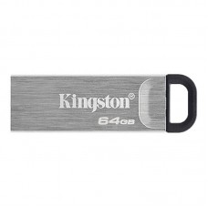 Флешка USB 3.2 64GB Kingston DataTraveler Kyson Silver/Black (DTKN/64GB)