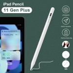 Стилус для планшета Apple iPad 2018-2022 Goojodoq 11 Gen Plus Lite Bluetooth Magnetic 0.6mm White