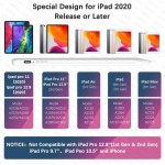 Стилус для планшета Apple iPad 2018-2022 Goojodoq 9 Gen Lite Magnetic Type-C 1.2mm White