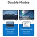 Кабель Type-C-HDMI 2.0 4K 60Hz HDCP 2.2 Thunderbolt 3 Vention Cotton Braided 1m Grey (CRBBF)
