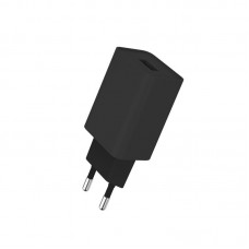 Адаптер сетевой 1USB 2A 10W ColorWay Black (CW-CHS012-BK)