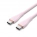 Кабель Type-C-Type-C Vention TPU PD 100W QC 4.0 5A 480мbps 1.5m Pink (TAWPG)