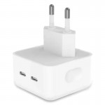 Сетевое зарядное устройство ARS 35W Dual Port 2Type-C White (ARM62028)