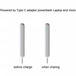 БЗУ Goojodoq Wireless Magnetic 1W Type-C для стилуса Apple Pencil 2 White