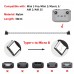 Кабель Goojodoq Type-C-MicroUSB Nylon для пульта RC-N1 DJI Mavic 3 / Air 2/2S / Mini 2/3 Pro 0.3m Black (32866812366N130TM)