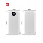 УМБ Gusgu Xiamen Mini 80000M 20000mAh 2USB 1Type-C Display White (GB/T-35590/UA-102807)