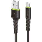 Кабель USB-Type-C Intaleo CBFLEXT2 2m 2.4A Black (1283126521423)