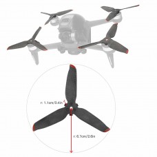 Пропеллеры лопасти винты SK Carbon для DJI Mavic FPV 5328S Noise Quick Props (4 шт) Orange (1005004839529300-4)