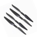 Пропеллеры лопасти винты T-Motor Carbon Fiber 1455 2CW2CCW (V2) (4 шт) Black (40013440622411455-4)