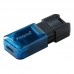 Флешка USB 3.2 128GB Type-C Kingston DataTraveler 80 M Blue/Black (DT80M/128GB)