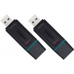 Флешка USB 3.2 64GB Kingston DataTraveler Exodia Black/White 2 Pieces (DTX/64GB-2P) Флешка USB 3.2 64GB Kingston DataTraveler Exodia Black/White 2 Pieces (DTX/64GB-2P)