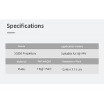 Пропеллеры лопасти винты SK для DJI Mavic FPV 5328S Noise Quick Props (4 шт) Gold (1005005481279308G-4)