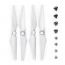 Пропеллеры лопасти винты SK для DJI Mavic Phantom 4 / 4 Pro / 4A 9450S Quick Props (4шт) White (4000276234544W-4)