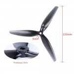 Пропеллеры лопасти винты HQProp MacroQuad Polycarbonate для FPV 7inch 7040 7X4X3 4CW/4CCW (8 шт) Grey (40011073659277X4X3-8) Пропеллеры лопасти винты HQProp MacroQuad Polycarbonate для FPV 7inch 7040 7X4X3 4CW/4CCW (8 шт) Grey (40011073659277X4X3-8)