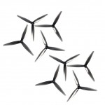 Пропеллеры лопасти винты HQProp MacroQuad Polycarbonate для FPV 7.5inch 7537 7.5X3.7X3 4CW/4CCW (8 шт) Grey (10050041692119967.5X3.7X3-8)