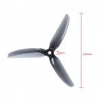 Пропеллеры лопасти винты HQProp MacroQuad Polycarbonate для FPV V2S 5inch 5043 5X4.3X3 1CW/1CCW (2 шт) Grey (10050019654830485X4.3X3-2)