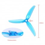 Пропеллеры лопасти винты HQProp MacroQuad Polycarbonate для FPV V2S 5inch 5043 5X4.3X3 2CW/2CCW (4 шт) Blue (10050019654830485X4.3X3B-4)