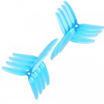 Пропеллеры лопасти винты HQProp MacroQuad Polycarbonate для FPV V2S 5inch 5043 5X4.3X3 4CW/4CCW (8 шт) Blue (10050019654830485X4.3X3B-8)