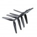 Пропеллеры лопасти винты HQProp MacroQuad Reinforced Nylon для FPV 8inch 8040 8X4X3 2CW/2CCW (4 шт) Black (10050031400121538X4X3-4)