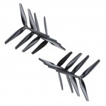 Пропеллеры лопасти винты HQProp MacroQuad Reinforced Nylon для FPV 8inch 8040 8X4X3 4CW/4CCW (8 шт) Black (10050031400121538X4X3-8)