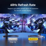 Кабель DisplayPort-HDMI v.1.2 Vention Cotton 4K 2K 60Hz 21.6Gbps 5m Black (HFKBJ)