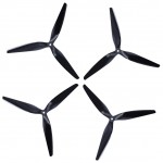 Пропеллеры лопасти винты HQProp MacroQuad X-Class Reinforced Nylon для FPV 13inch 1312 13X12X3 2CW/2CCW (4 шт) Black (100500362993365213X12X3-4)