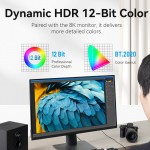 Адаптер HDMI-HDMI 2.1 Vention F/M Aluminum Alloy 8K 60Hz 4K 120Hz 2K 144Hz 48Gbps gold-plated Blue (AIVH0)