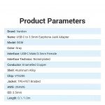 Адаптер Type-C-3.5мм Vention DAC Chip CTIA-OMTP 0.1m Black (BGMHA) Адаптер Type-C-3.5мм Vention DAC Chip CTIA-OMTP 0.1m Black (BGMHA)