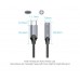 Адаптер Type-C-3.5мм Vention DAC Chip CTIA-OMTP 0.1m Black (BGMHA)
