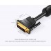 Кабель DVI-D-DVI-D (24+1) Vention PVC 2K 60Hz Dual Linik gold-plated 1.5m Black (EAABG)