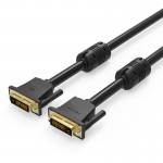 Кабель DVI-D-DVI-D (24+1) Vention PVC 2K 60Hz Dual Linik gold-plated 2m Black (EAABH)