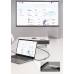 Кабель Type-C-HDMI 2.0 Vention Thunderbolt 3/4 4K 60Hz 2K 120Hz Cotton Braided 0.25m Grey (CREBC)