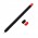 Чехол TPU Goojodoq Matt 2 Golor для стилуса Apple Pencil 2 Black/Red