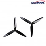 Пропеллеры лопасти винты Gemfan Polycarbonate для FPV 7inch 7040 7X4X3 2CW/2CCW (4 шт) Black (40003229565727X4X3-4)