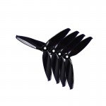 Пропеллеры лопасти винты Gemfan Polycarbonate для FPV Flash 5inch 5552 5.5X5.2X3 2CW/2CCW (4 шт) Black (328581013315.5X5.2X3-4)