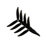 Пропеллеры лопасти винты Gemfan Polycarbonate для FPV Hurricane 4inch 4934 4.9X3.4X3 2CW/2CCW (4 шт) Black (10050044318160714.9X3.4X3-4)