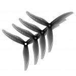 Пропеллеры лопасти винты Gemfan Polycarbonate для FPV Hurricane 5inch 5536 5.5X3.6X3 2CW/2CCW (4 шт) Gray (10050039897983875.5X3.6X3-4)