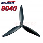 Пропеллеры лопасти винты Gemfan Reinforced Nylon для FPV 8inch 8040 8X4X3 2CW/2CCW (4 шт) Black (10050030719294188X4X3-4)