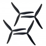 Пропеллеры лопасти винты Gemfan Reinforced Nylon для FPV 8inch 8046 8X4.6X3 2CW/2CCW (4 шт) Black (10050048547355518X4.6X3-4)